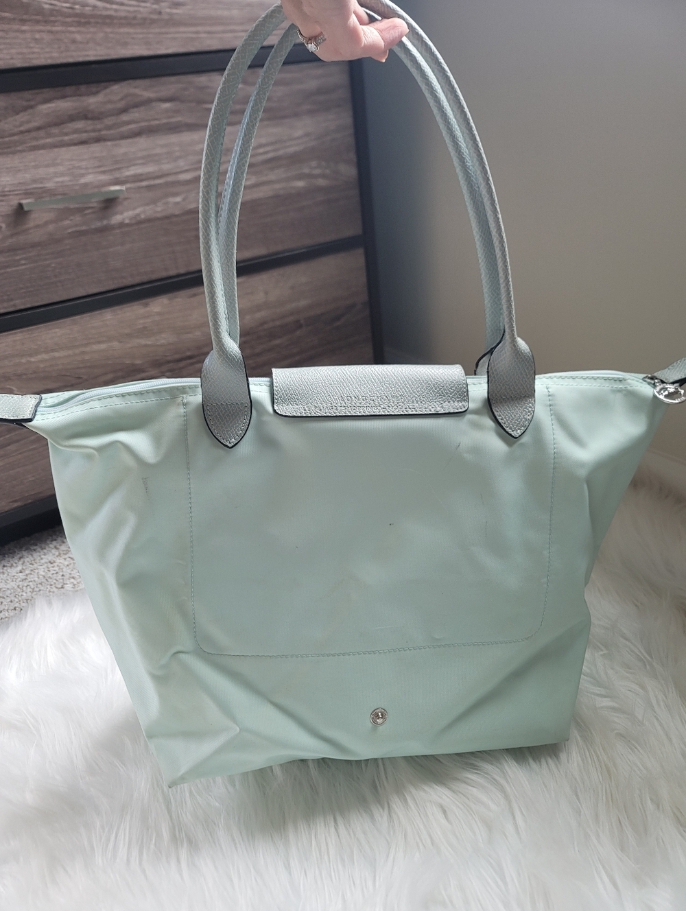 Lobgchamp Blue Tote L Bag - Picture 2 of 13